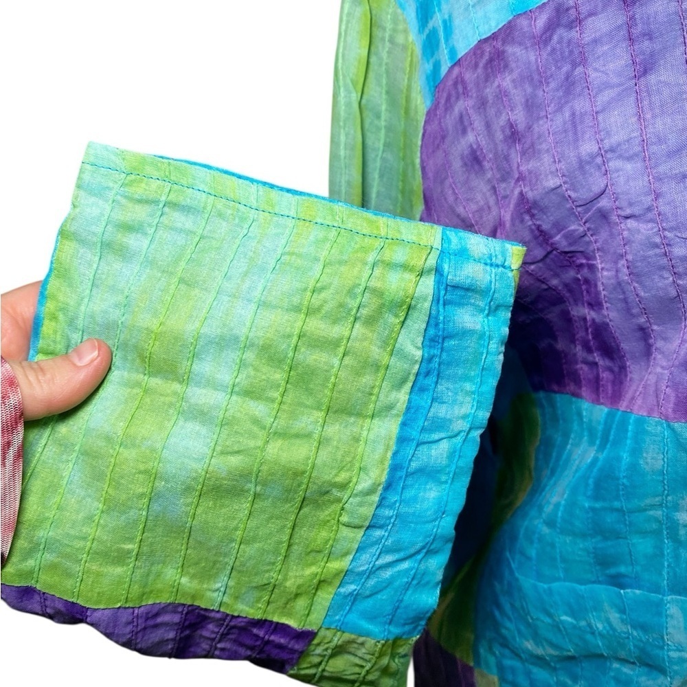 Parsley & Sage Multicolor Patchwork Jacket - Picture 7 of 15